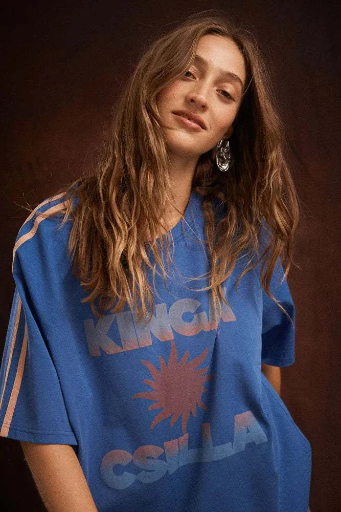 Kinga Csilla Sunset Tee Blue