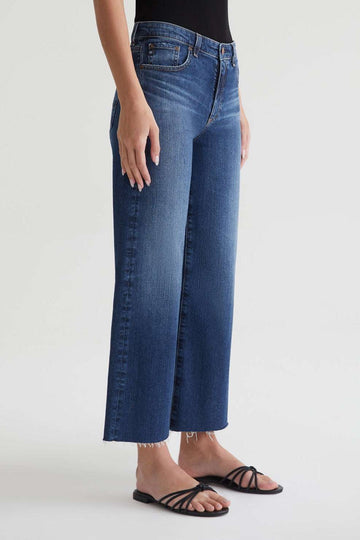 AG High Rise Saige Wide Leg Crop Enigma
