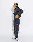 Sara Fox Drift Crew Neck Sweater Mariner Chalk