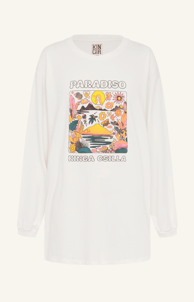 Kinga Csilla Paradiso Roses Tee