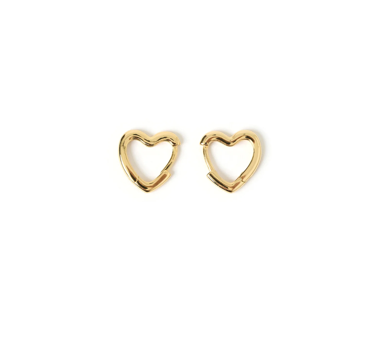 Arms Of Eve Sweetheart Earrings Small Gold.