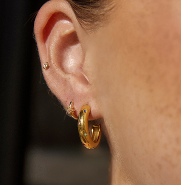 Arms of Eve Serrano Earrings Gold