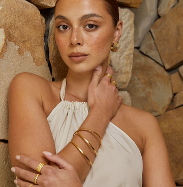 Arms Of Eve Archie Bracelet Gold