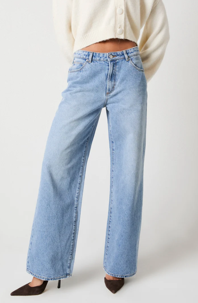 Rollas Kate Baggy 90s Vintage Blue