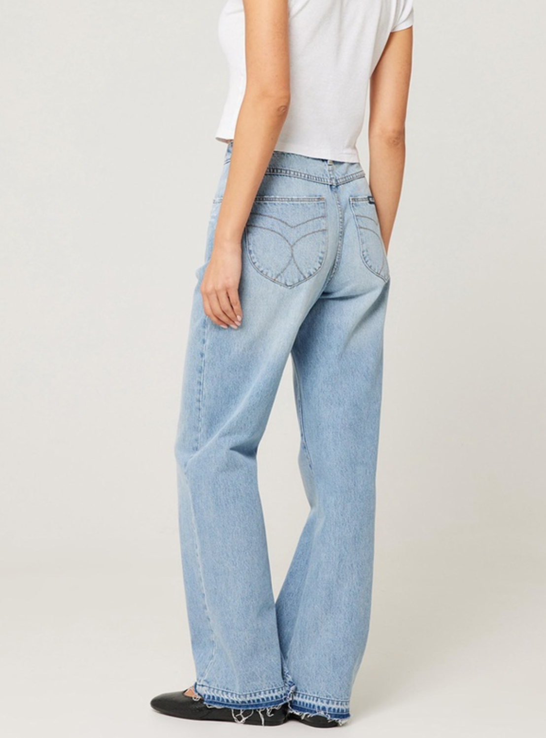 Rollas Stevie Relaxed Light Vintage Blue