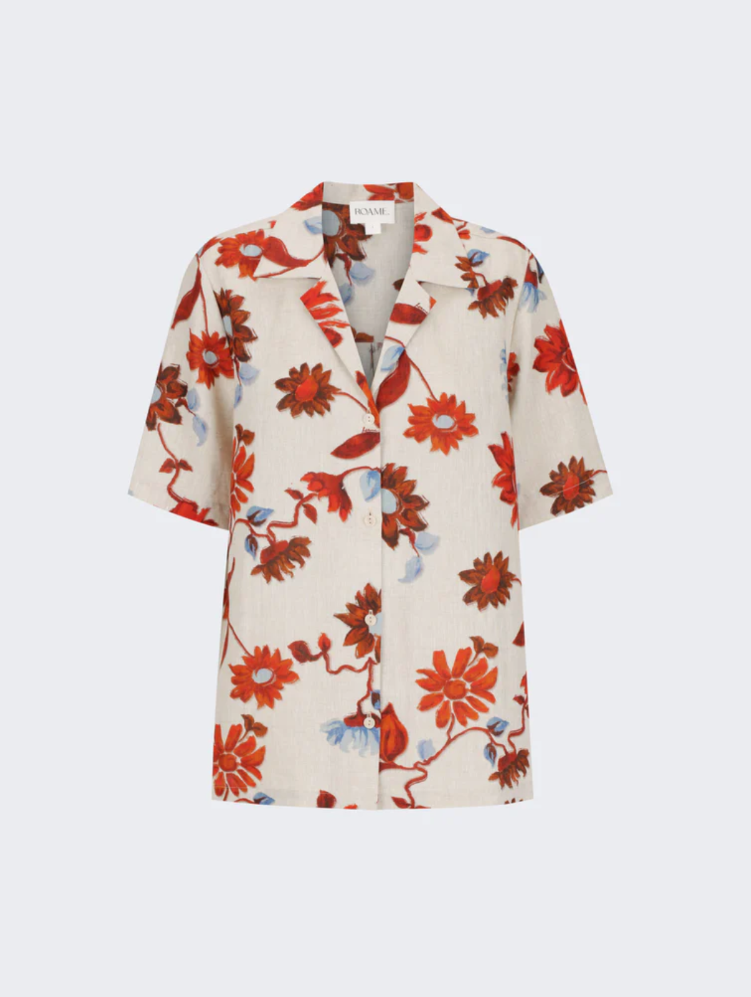 Roame Cruz Shirt Cactus Bloom Sand