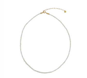 Misuzi Juliet Baby Pearl Choker Gold Filled