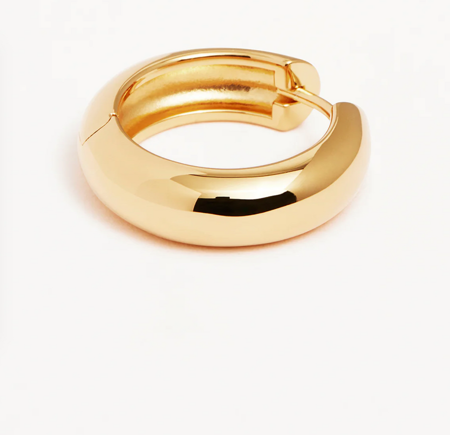 By Charlotte 18k Gold Vermeil Bold Large Hoops