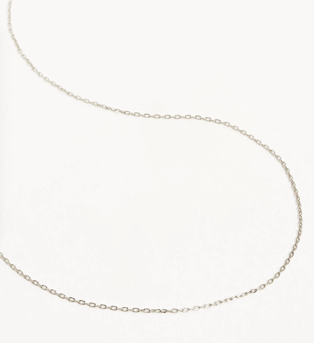 By Charlotte Sterling Silver 21" Signature Chain Necklace