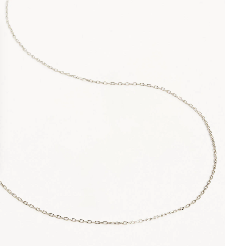By Charlotte Sterling Silver 21" Signature Chain Necklace