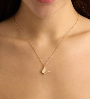 By Charlotte 18k Gold Vermeil Wanderlust Necklace