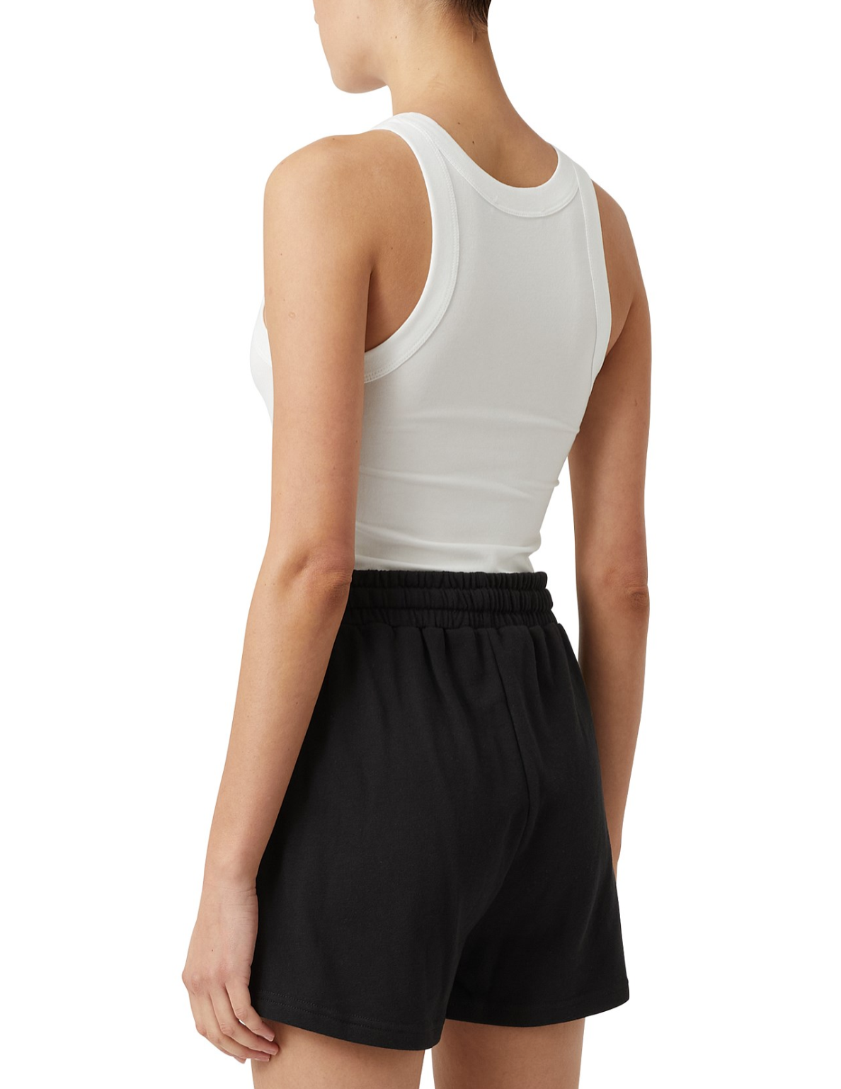 Camilla and Marc Whitley Tank Stark White