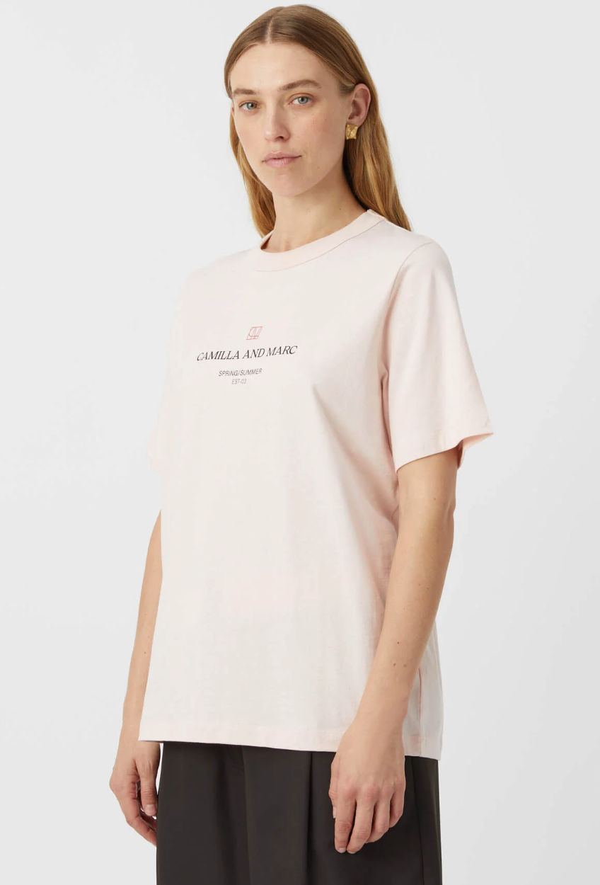 Camilla and Marc Alyna tee Soft Pink 
