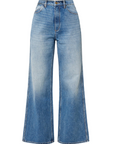 Rollas Studio Flare Real Worn Mid Vintage Blue