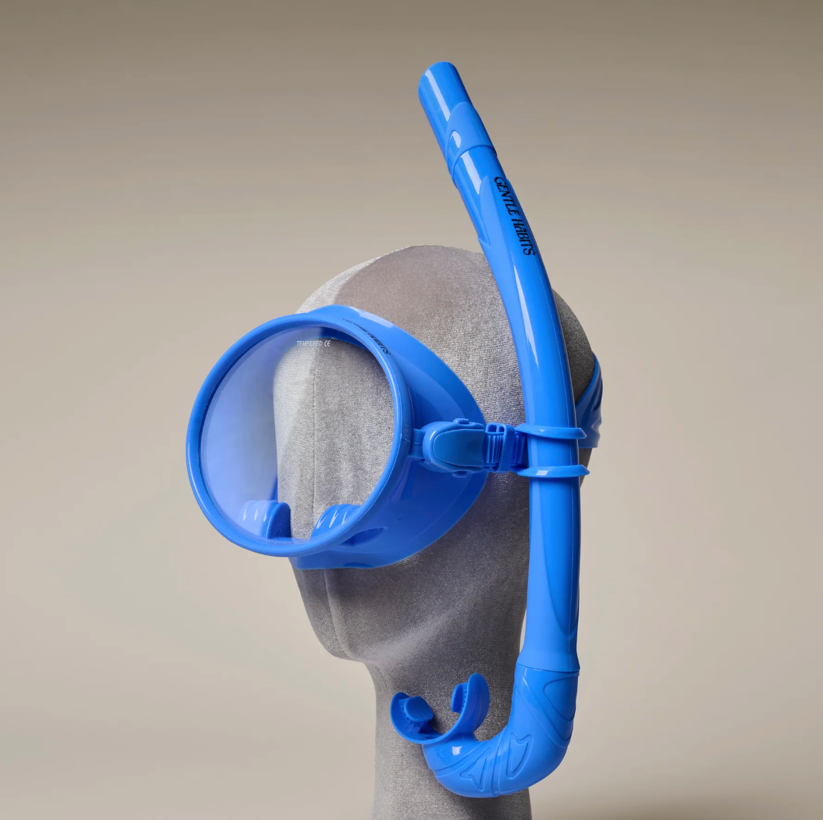 Gentle Habits Dive Mask and Snorkel Set Immersion Blue