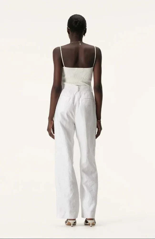 Elka Collective Santos Pant White