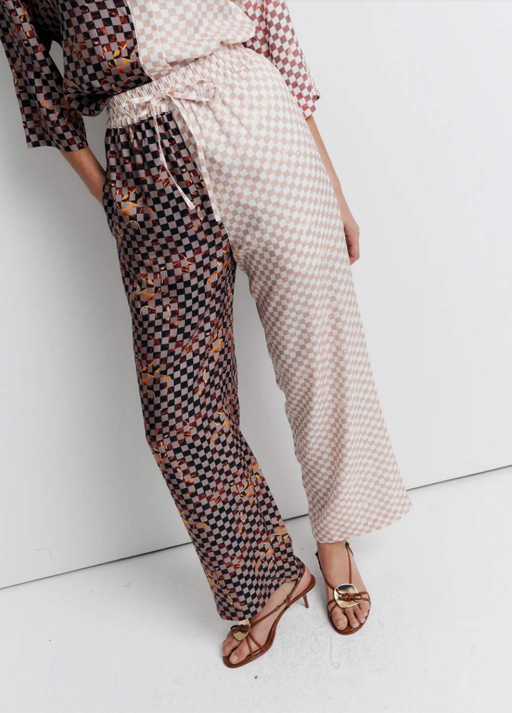 Romy June Pant Checkmate Dreams