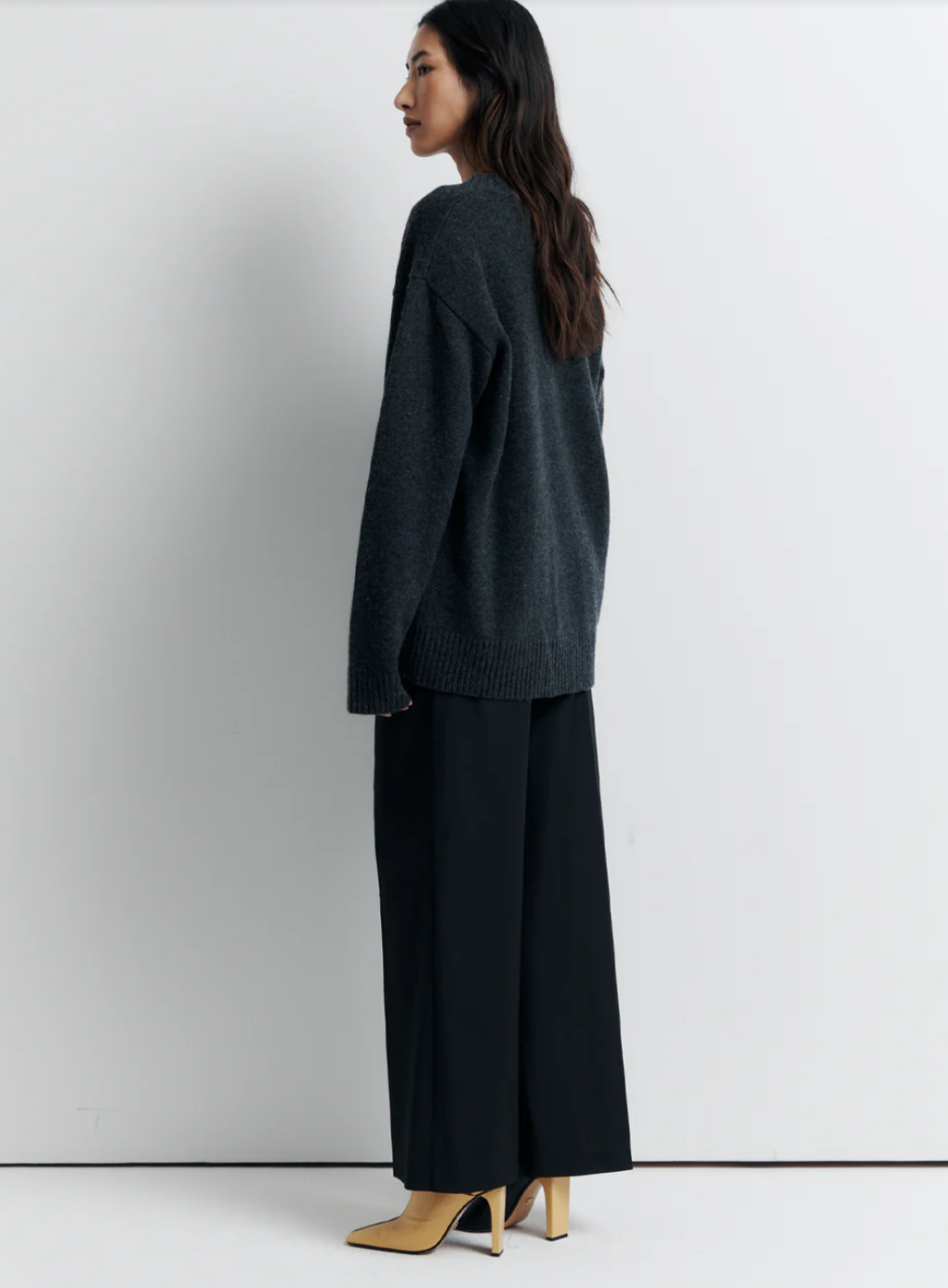 Romy Ingrid Sweater Dark Grey