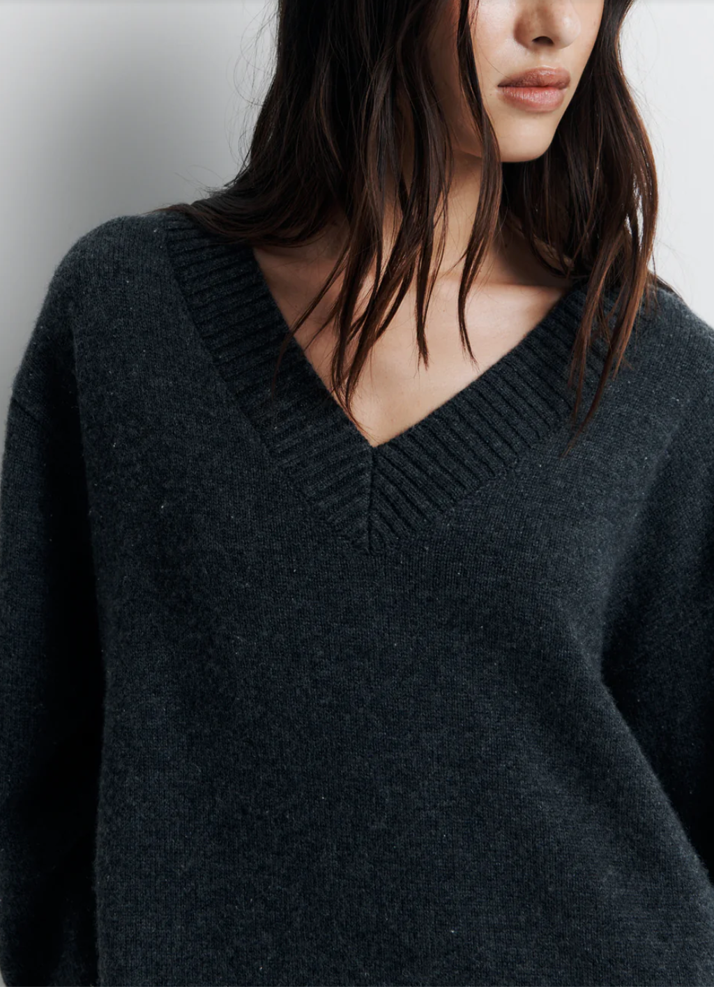 Romy Ingrid Sweater Dark Grey
