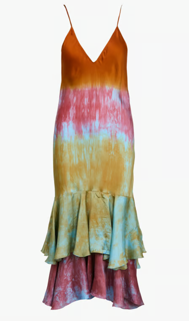 Mes Demoiselles Mimosa Midi Dress Multicolour