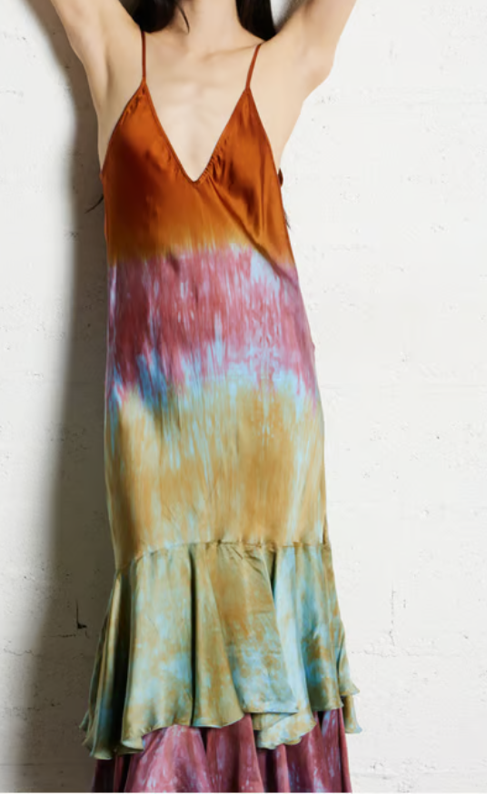 Mes Demoiselles Mimosa Midi Dress Multicolour