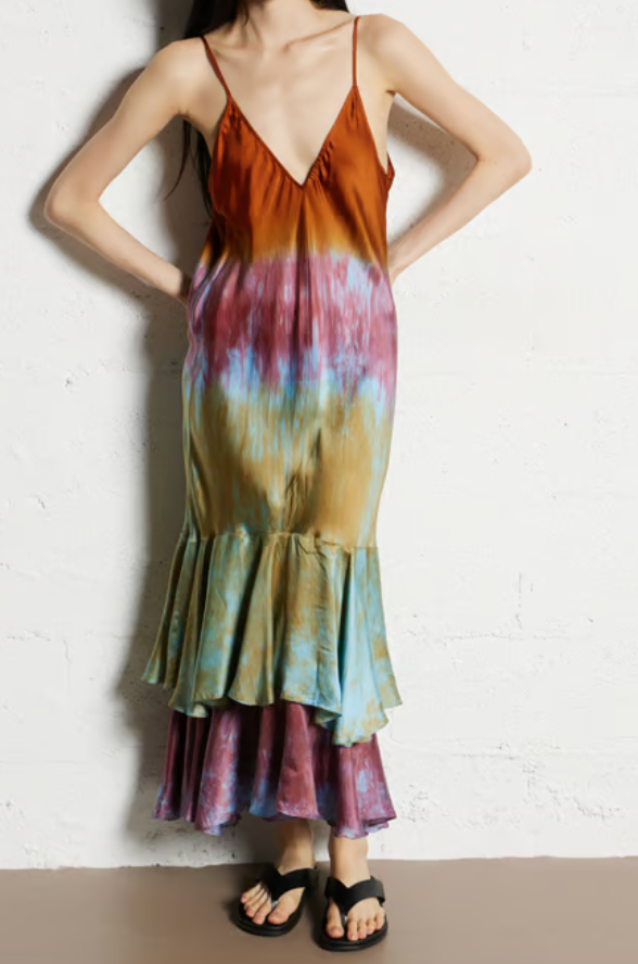 Mes Demoiselles Mimosa Midi Dress Multicolour