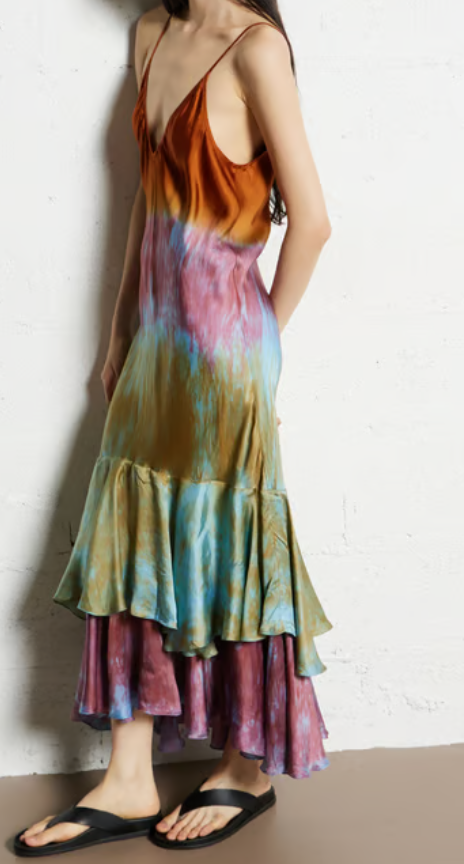 Mes Demoiselles Mimosa Midi Dress Multicolour