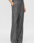 Camilla and Marc Zazu Mid Rise Pant Charcoal Marle