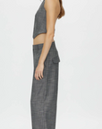 Camilla and Marc Zazu Mid Rise Pant Charcoal Marle