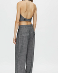 Camilla and Marc Zazu Mid Rise Pant Charcoal Marle