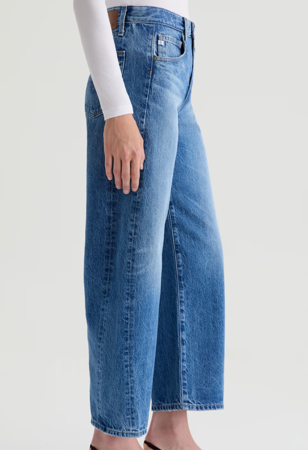 AG Hattie High Rise Barrel Candid