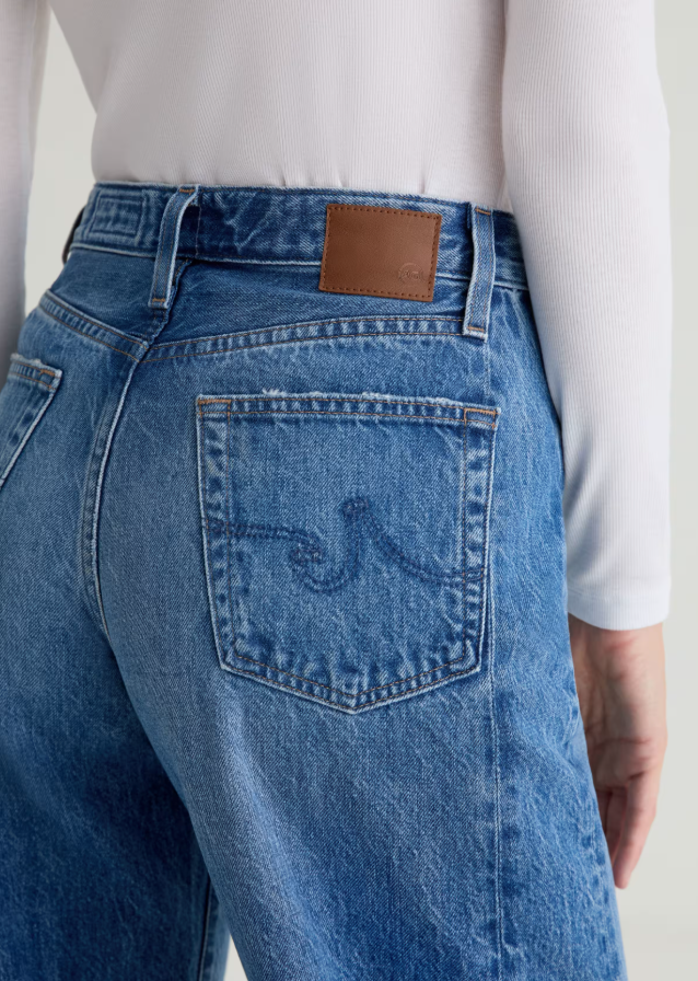 AG Hattie High Rise Barrel Candid