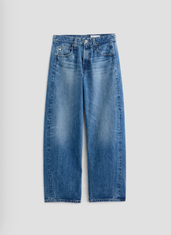 AG Hattie High Rise Barrel Candid