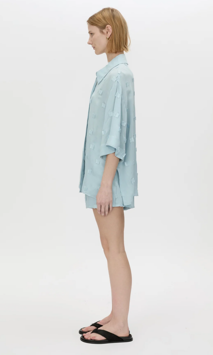 Camilla and Marc Ottilie 2.0 Short Sleeve Shirt Soft Blue