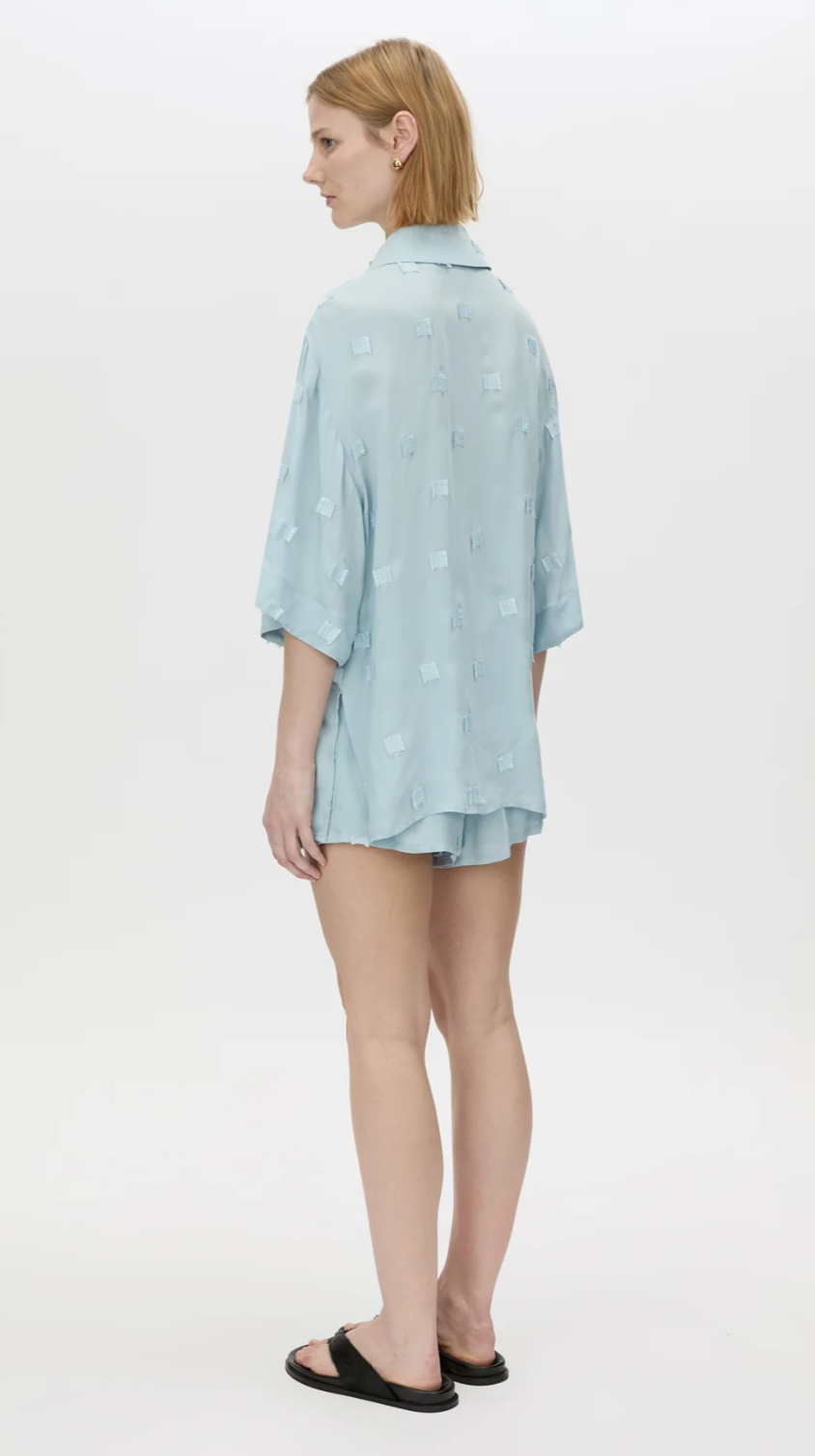 Camilla and Marc Ottilie 2.0 Short Sleeve Shirt Soft Blue
