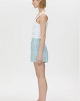 Camilla and Marc Ottilie 2.0 Embroidered Short Soft Blue