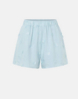 Camilla and Marc Ottilie 2.0 Embroidered Short Soft Blue