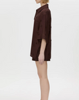 Camilla and Marc Ottilie 2.0 Embroidered Short Chocolate