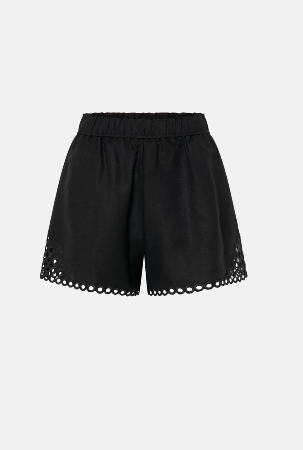 Camilla and Marc Lolani Embroidered Short Black