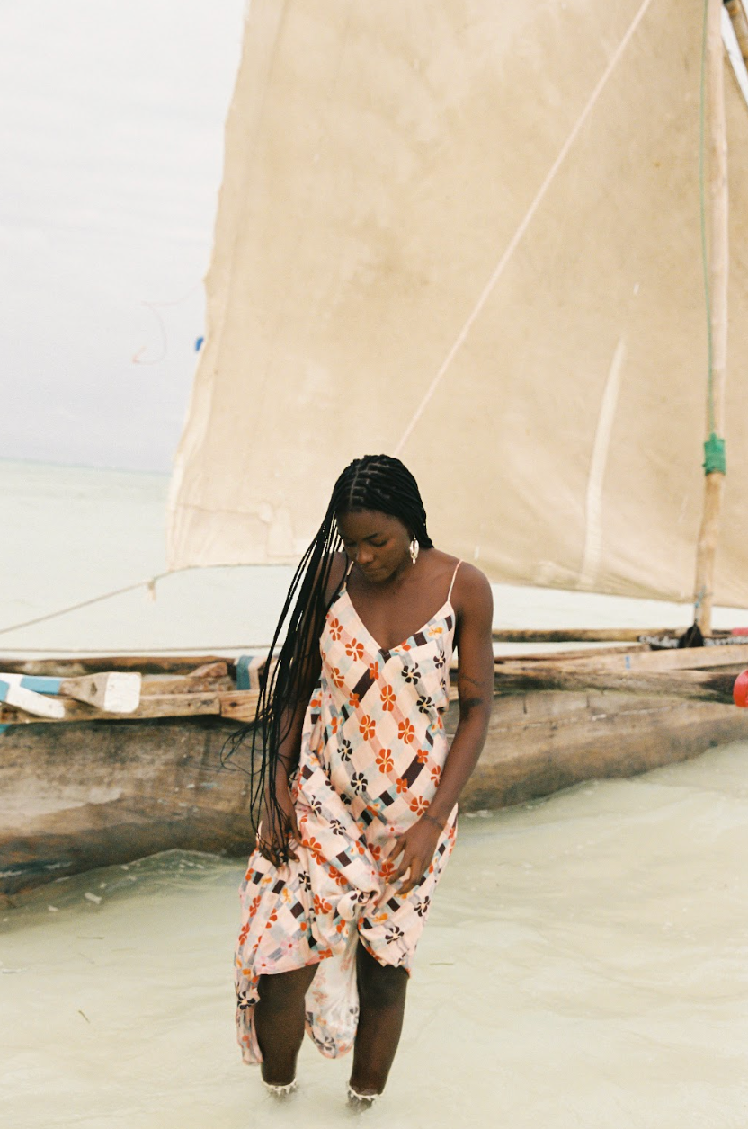 Kinga Csilla Cuore Sia Slip Dress