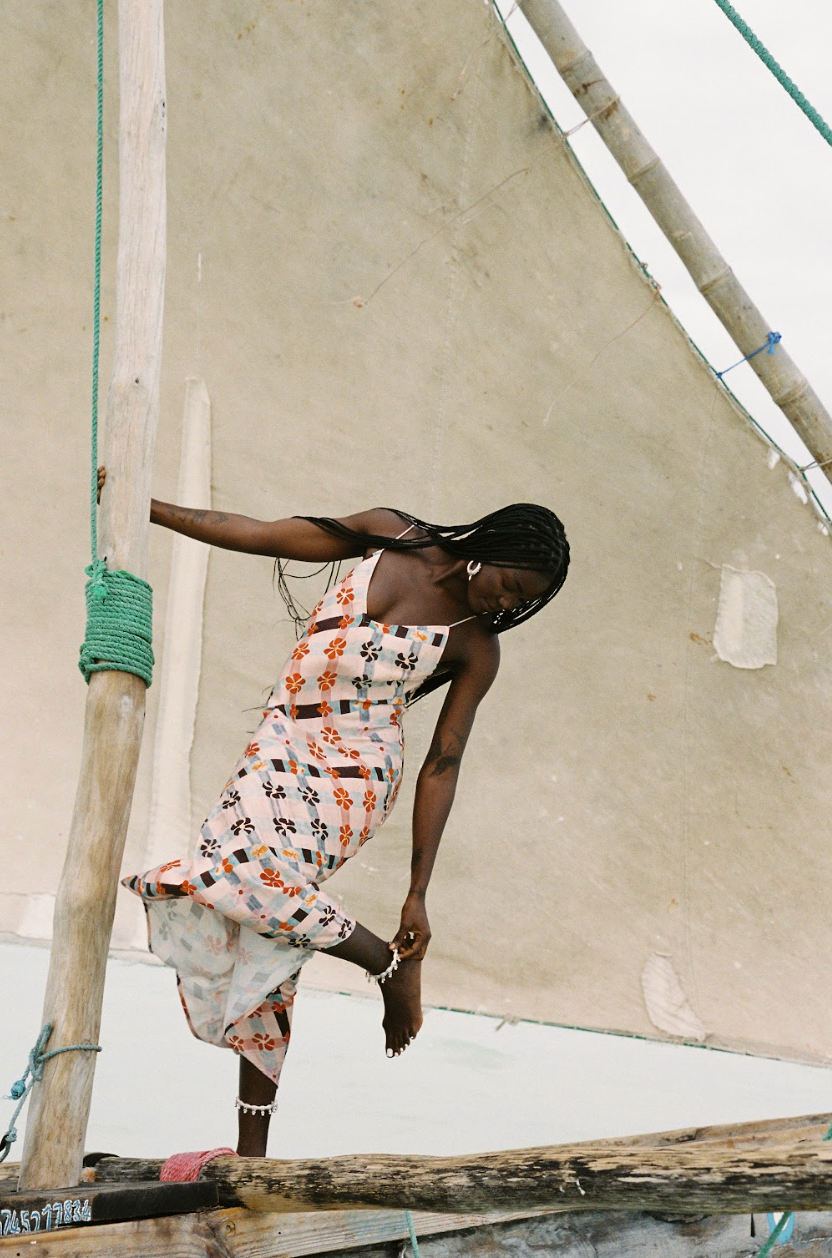 Kinga Csilla Cuore Sia Slip Dress