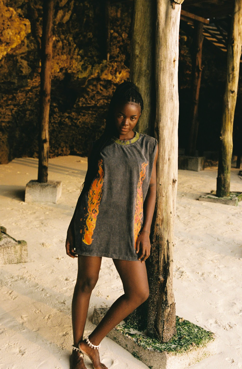 Kinga Csilla Verdant Dust Tee