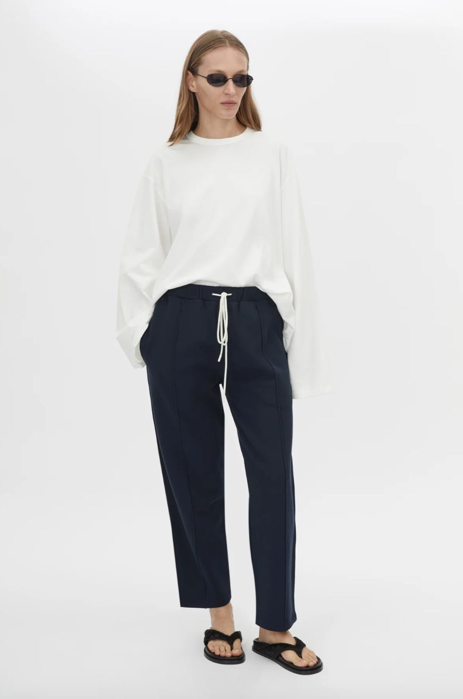 Camilla and Marc Zylus Track Pant Navy White