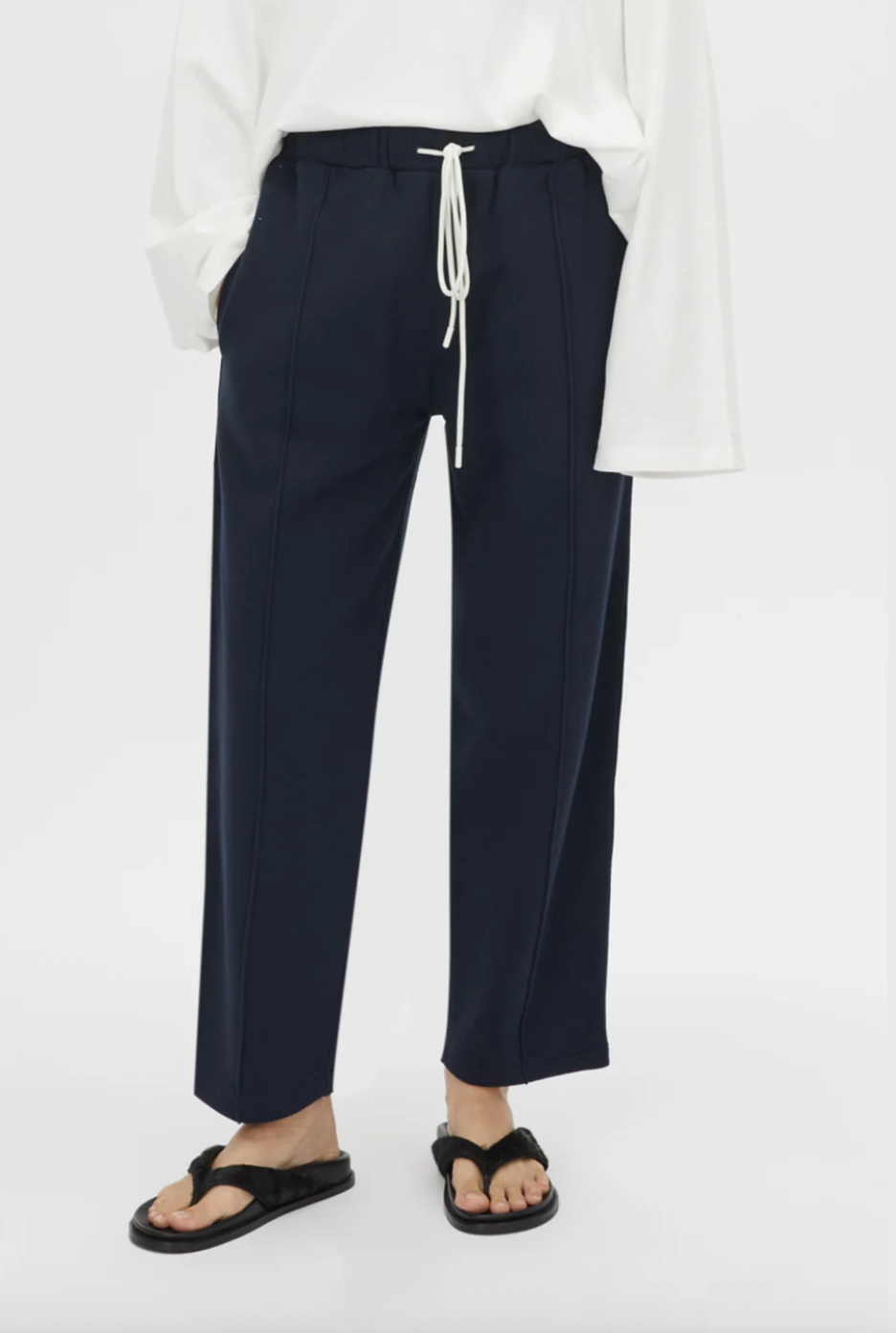 Camilla and Marc Zylus Track Pant Navy White