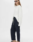 Camilla and Marc Zylus Track Pant Navy White