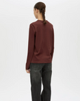Camilla and Marc Era Long Sleeve Graphic Tee Burgundy