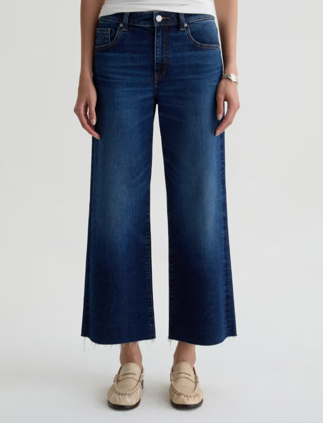 Adriano Goldschmied Saige Wide Leg Crop Outspoken
