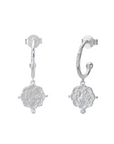 Murkani Loved Always Hoop Earring Sterling Silver