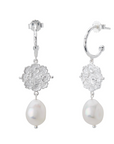 Murkani Loved Always Pearl Earring Sterling Silver