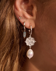 Murkani Loved Always Pearl Earring Sterling Silver